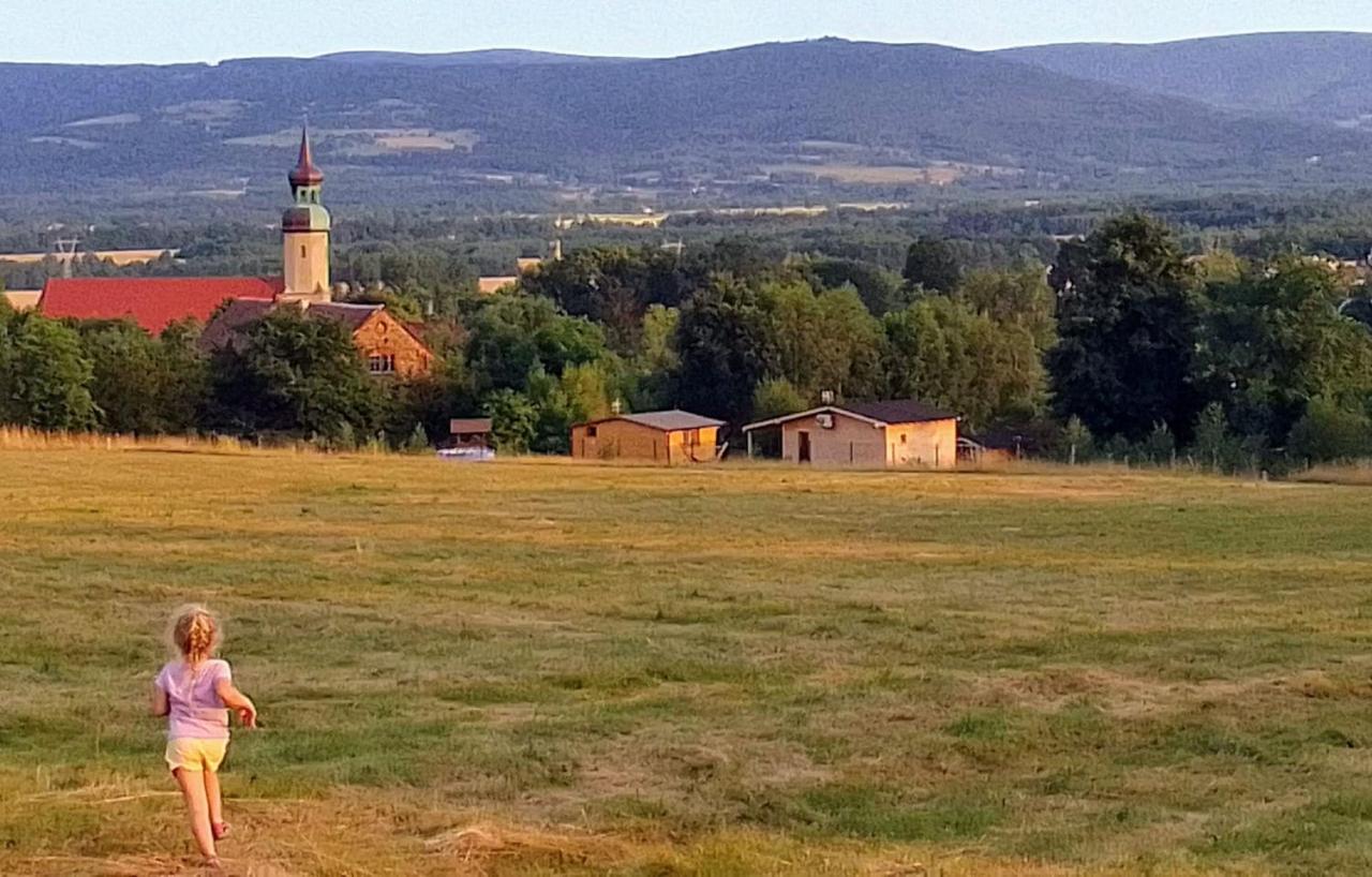 Domek W Gorach Izerskich 4 I 6 Osobowy, Agroturystyka, Zywe Zwierzeta, W Pelni Wyposazone, Plac Zabaw Dla Dzieci, Ognisko Z Kijkami I Rusztem, Ogrzewanie I Klimatyzacja, Latem Basen Mirsk Exteriér fotografie